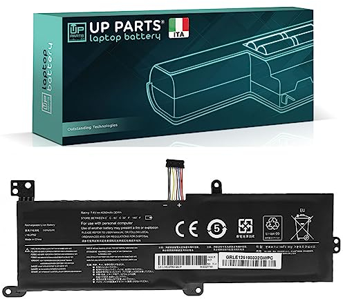 UP PARTS 36Wh Batteria Compatibile con Lenovo L16C2PB2 L17M2PB7 (7.4V, 4730mAh) per PC Portatile IdeaPad 320-15IAP 320-15IKB 320-15ISK 330-14AST 330-17AST 3-15ITL05