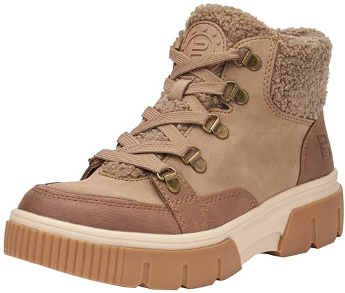 BAGATT Molfetta, Stivali Donna, Beige, 37 EU