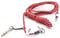 vhbw cavo audio AUX compatibile con Monster Beats by Dr. Dre Beats Pill XL cuffie - Con jack da 3,5 mm a 6,3 mm, 150 cm, rosso
