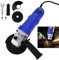 Corded Angle Grinder Lightweight Angle Grinder, 115 Xp22.23X 6mm Max.Grinding Wheel, 750W Professional Angle Grinder, 230V Electric Angle Grinder for Cutting Sanding Grinding Polishing