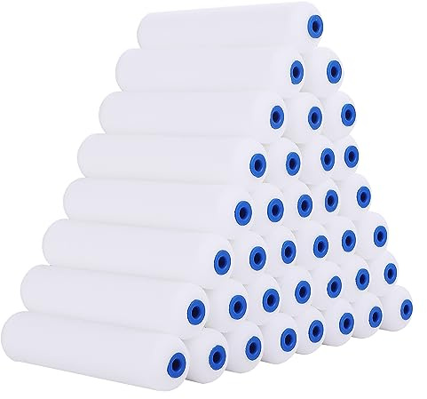 Mister Rui Schaum-Farbroller, 6 Zoll-Schaum-Farbroller mit hoher Dichte, 36 Stück