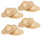 YARNOW 8st Hut-Modell Kleines Deko-Accessoire Miniatur Gewebter Hut Foto-Requisite Für Bastelhüte Gewebte Mützen Miniatur-hütchen Exquisites Hutdekor Mini-Zylinder Statue Stroh Weben