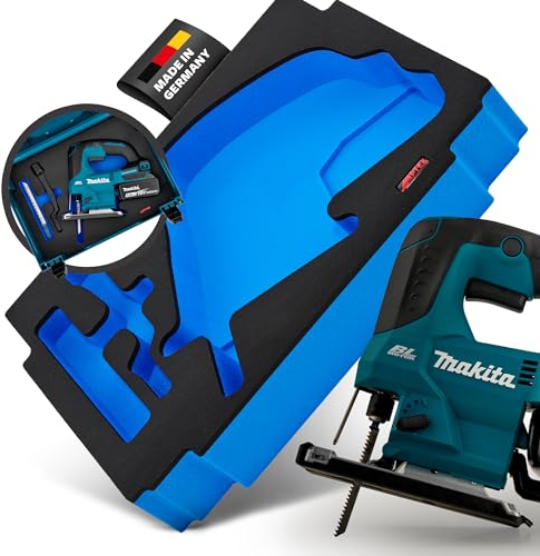 𝖠𝖯𝖳𝖤𝖷 Schaumeinlage passend für Makita Akku-Pendelhubstichsäge DJV 184 für MakPac Gr. 2-3