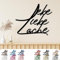 Lebe Liebe Lache Holz Wandtattoo XXL – Dekorative Wandschild für Wohnzimmer, Schlafzimmer & Büro – Für Familie, Geschenk zu Geburtstag & Valentinstag – 12 Farben