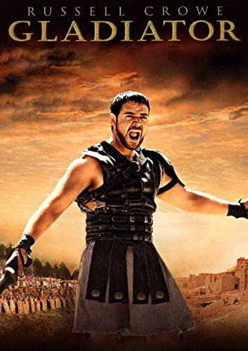 ZZXCHG Leinwand Druck Poster 50x70cm Gladiatore Classic 2000s Movie Print Picture Paintings per soggiorno camera da letto decorazione Senza Cornice