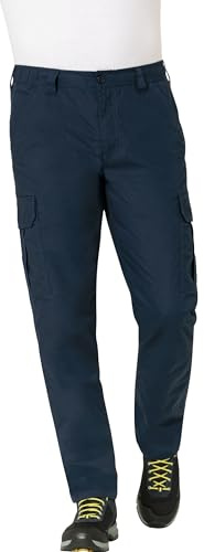 Spitzbergen Thermohose Herren, gefütterte Freizeithose mit 100% Baumwollflanell, ideal als Sporthose, Wanderhose oder Outdoorhose lang an kalten Tagen, Gr. 24-60