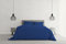 Elegant Set Copripiumino Matrimoniale Microfibra, lavorato in Italia - Parure Copri Piumino - Sacco Piumone 250x200 cm con Patella e Federe Cuscino, Royal, Matrimoniale