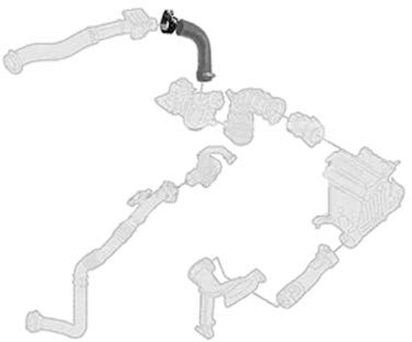 Borg & Beck BTH1282 Turbo Hose To Fit Ren Kangoo 1 5DCi X61 08-