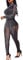 ZiXing Damen Elegant Sequins Glitzer Jumpsuits Pailletten Bodysuit Rompers Jumpsuit Overalls Schwarz M
