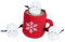 Zippy Paws ZP688 Holiday Zippy Burrow - Hot Cocoa Hundespielzeug, 300 g