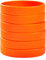 BRANDWINLITE Großhandel 6 Stück/Packung Einfarbig Leere Silikon Armbänder Gummiarmbänder