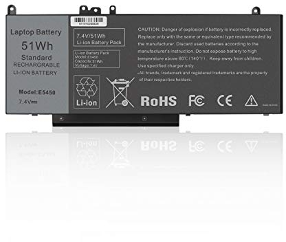 ARyee E5250 Akku Kompatibel mit Dell Latitude E5250 E5450 E5550 WYJC2 0WYJC2 CN-0WYJC2 Series