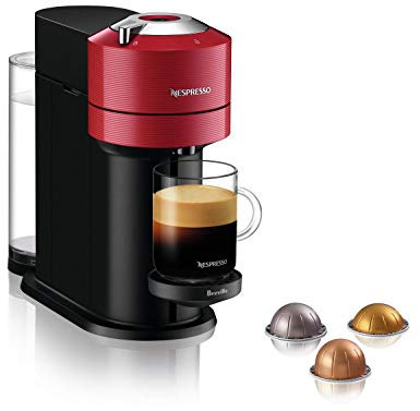 Nespresso Vertuo Next Coffee and Espresso Machine by Breville, Cherry