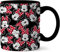 Silver Buffalo DL130532 Minnie Taza de cerámica, 414 ml, rojo y negro