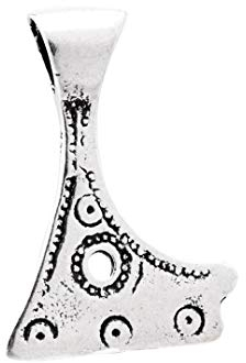 WINDALF Vikings Amulett-Axt Anhänger THORNE 2.5 cm Wikinger Silberschmuck 925 Sterlingsilber