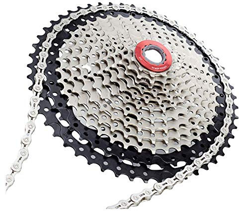TININNA Fahrradkette Kettenglied Fahrrad Speed Ketten MTB-Kette 10-Fach Kettenglieder Kette für Rennrad Mountainbike
