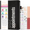 GoGirl Salonterminbuch, klein, 17,8 x 25,4 cm, Schwarz