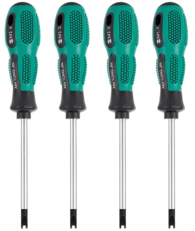 4pcs U Fork Screwdriver Magnetic, U Fork Type Screwdriver Bits Triangular Screwdriverd Hand Tool Set CRV Screw Driver Precision Screwdriverd Set Electronics Repair Tool Multifunctional