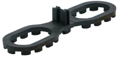 Sanpro Terrassen Abstandshalter für Terrassendielen, Fugenstärke 4 mm, Anzahl 100 Stück (Abstand Abstandhalter Halter) (Pack à 100 Stück)