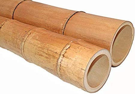 Canna di Bamboo Gigante | TERZA SCELTA ! 100-150-200-300 cm | CON FESSURE | Canne Arredamento | MOSO - bambu (H 100 cm Ø 13/15)