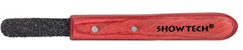 Show Tech Solid Stripper, Your Dog Grooming Expert, Stripping knife without the teeth, Ideal for pet owners, Comfortable handle