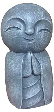 Luzhengyang Japanische Buddha Jizo Mönche Skulptur Gebet Statue Figur