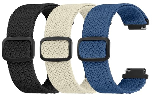 Ecogbd libera rápidamente la correa de nylon 16mm 18mm 20mm 22mm, la correa deportiva transpirable suave y ajustable, adecuada para hombres y mujeres