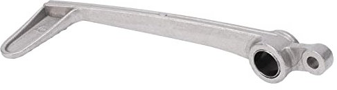 Palanca de Pie para Motocicleta, Pedales de Freno Trasero, Aluminio CNC de Alta Resistencia, No Se Decolora, Pulido, Antioxidante para Moto de Cross