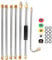 Pressure Washer Extension Wand, 4000PSI Gutter Cleaning Tools Extension Rod Replacement Lance, 1/4 Inch Quick Connect, with 5 Nozzle Tips, 10pcs O-Ring Rubber