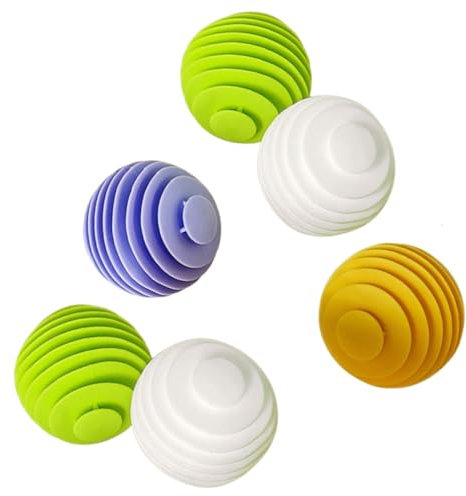 Tumble Dryer Balls 6 Pc Laundry Balls for Tumble Dryer Reusable Tumble Dryer Tumble Dryer Ball Silicone Laundry Balls Clothes Will Come Out Soft Fluffy Fewer Wrinkles and Less Static Cling