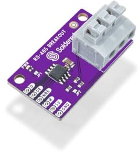 Soldered RS-485 Transciever Breakout Board mit Klemmen | 5V | Made in EU | 333068