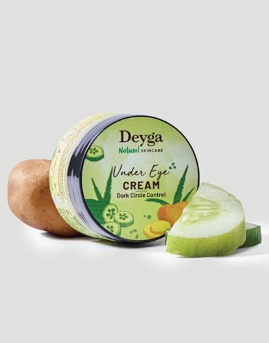 Deyga Organics Under Eye Cream 15 g – Natural Plant-Based Day & Night Under-Eye Hydrator