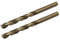 sourcing map 2pcs Foret hélicoïdal HSS Cobalt Forage 6,8mm tige droite Dia métrique