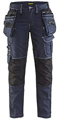 Blaklader 79901141 DAMEN-HANDWERKER-HOSE X1900 STRETCH, Marineblau/Schwarz, grootte C36