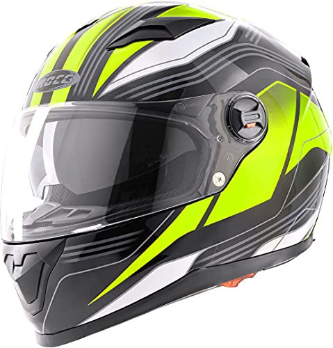 ROCC 322 Helm (Black/Yellow,L)