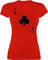 Shirt Damen - & Fasching - Kreuz Queen Kartenspiel Karneval Kostüm Kreuz Dame I - XXL - Rot - Tshirt Faschings-t-Shirt Faschings q t-Shirts Partner Karnevals t- Shirts fassenacht Poker