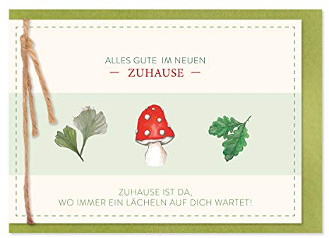 Komma³ Naturzauber Karte Umzug/neues Heim