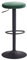FineBuy Barhocker Samt Hocker ohne Lehne 58-79 cm, Küchenhocker Stoff/Metall 100kg, Design Barstuhl Tresenhocker Drehbar Bistrohocker