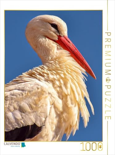 CALVENDO Puzzle Storch | 1000 Teile Lege-Größe 48 x 64 cm Foto-Puzzle für glückliche Stunden