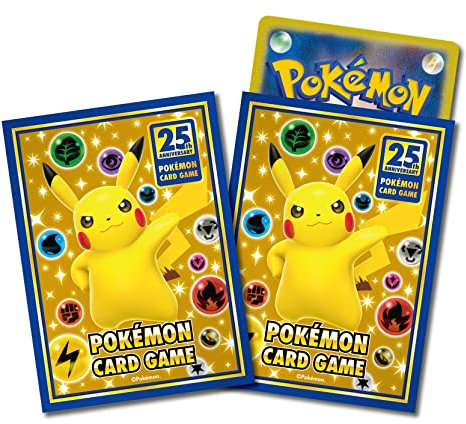 Proteggi carte standard pacchetto da 64 bustine Sword and Shield 25th Anniversary Collection (JP)