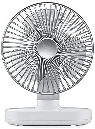 Vortex D77 Ángulo ajustable Cabezal de agitación Suministro de aire silencioso Gran capacidad de batería 4000 mAH 4 modos de velocidad Interruptor cortavientos fuerte Ventilador recargable