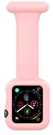 SDEQA Kompatibel Mit Apple Watch Series SE/7/6/5/4/3/2/1 Silikon-Anstecker, All-In-One-Ersatzbänder Aus Weichem Silikon, Für Krankenschwestern, Ärzte, Gesundheitswesen,H,38/40/41mm