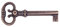 cyclingcolors Llave para muebles cajón armario decorativa 70mm antiguo cerradura universal