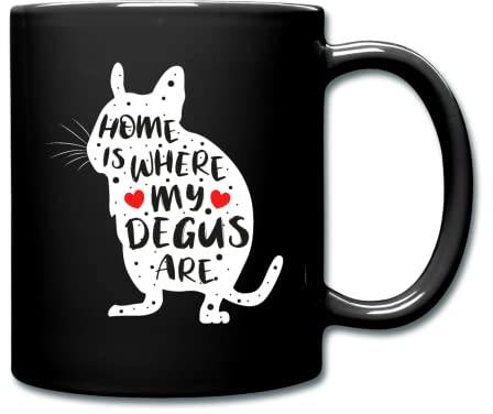 Home Is Where My Degus Are Tasse | Octodon Degu Kaffeetasse | Degu Geschenk