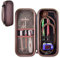Stethoskop Tasche für 3M Littmann Classic III Stethoskope zur Überwachung, Lightweight II S.E/Cardiology IV Diagnostik/MDF Acoustica Stethoskopen, für Arzt & Krankenschwester Zubehör (Schokolade)