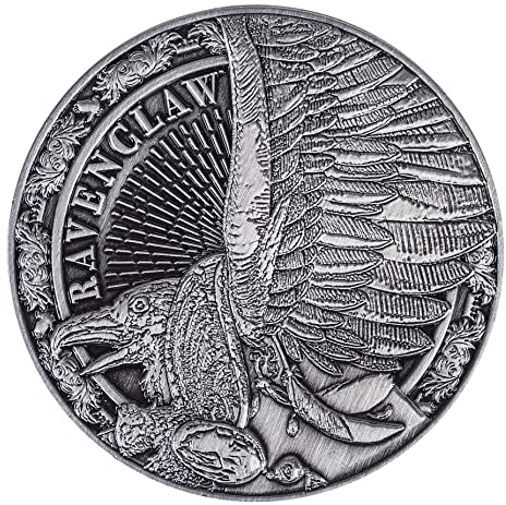 Ravenclaw Limited Edition Jumbo Coin: Harry Potter Hogwarts House Jumbo Coin, Ravenclaw House, Limited Edition Memorabilia