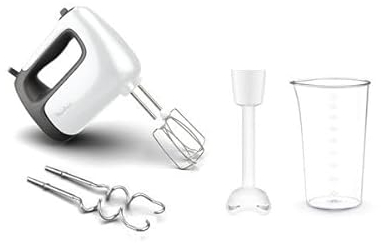 Batteur électrique Moulinex Prep'Mix+ HM461110 500 W Blanc