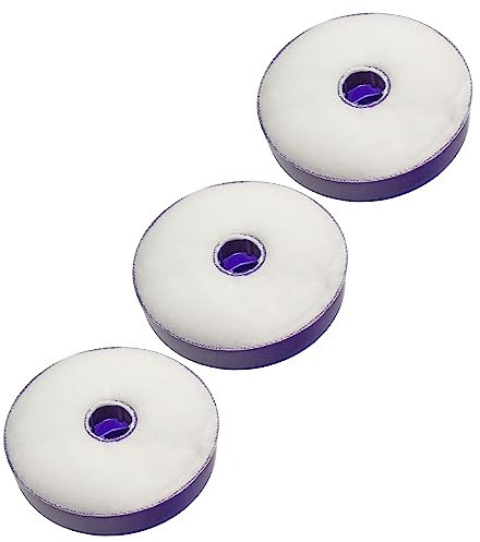 vhbw 3x filtro compatibile con Dyson DC20, DC21, DC08, DC19, DC29, DC04, DC05 aspirapolvere - filtro HEPA bianco/lilla
