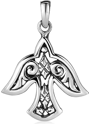 Materia Schmuck Anhänger Vogel Silber 925 Damen KA-485-Ohne Kette