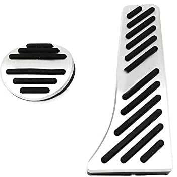 Rafornty Pedal und Bremse Pedal Abdeckung rutschfest für Smart Fortwo 451 2007-2014